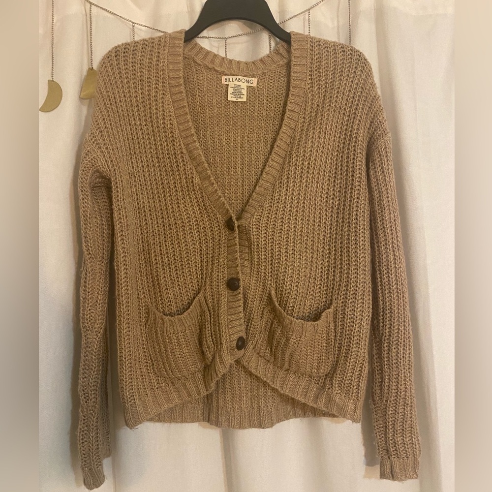 Light brown/tan cardigan